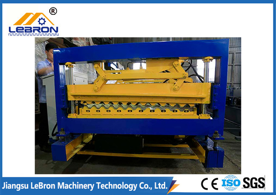 Coated Hard Chrome 550MPA Corrugated Sheet Roll Forming Machine Galvanized Steel Coil