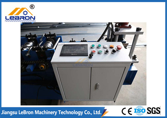 Durable Steel Door Frame Roll Forming Machine Quenched High Capacity 22m / Min