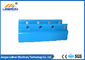 Hydraulic Cut Storage Rack Roll Forming Machine Blue And Yellow 25m x 2m x 1.6m