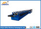 14-16 Rollers Rain Gutter Making Machine Color Steel Coil Material Speed 8-12m/min